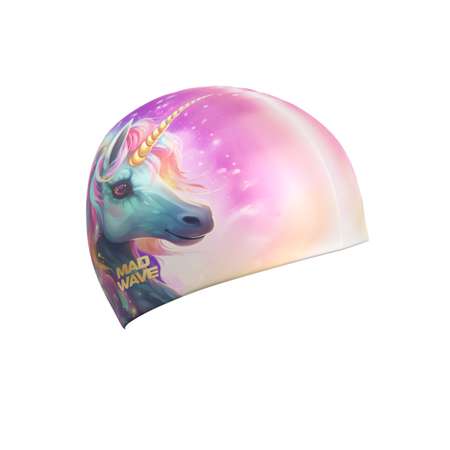Шапочка в бассейн Mad Wave Unicorn HQ