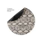 Салфетка сервировочная DeNASTIA Питон D38 см черно-белый E000537