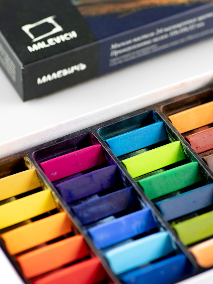 Пастель сухая Малевичъ 24 шт. - фото 7