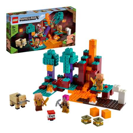 Конструктор LEGO Minecraft The Warped Forest блочный