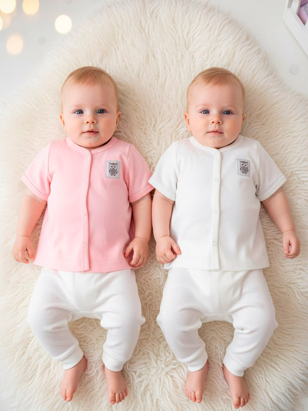 Кофточка 2 шт Совенок Дона БШ2-2414-58 - фото 1