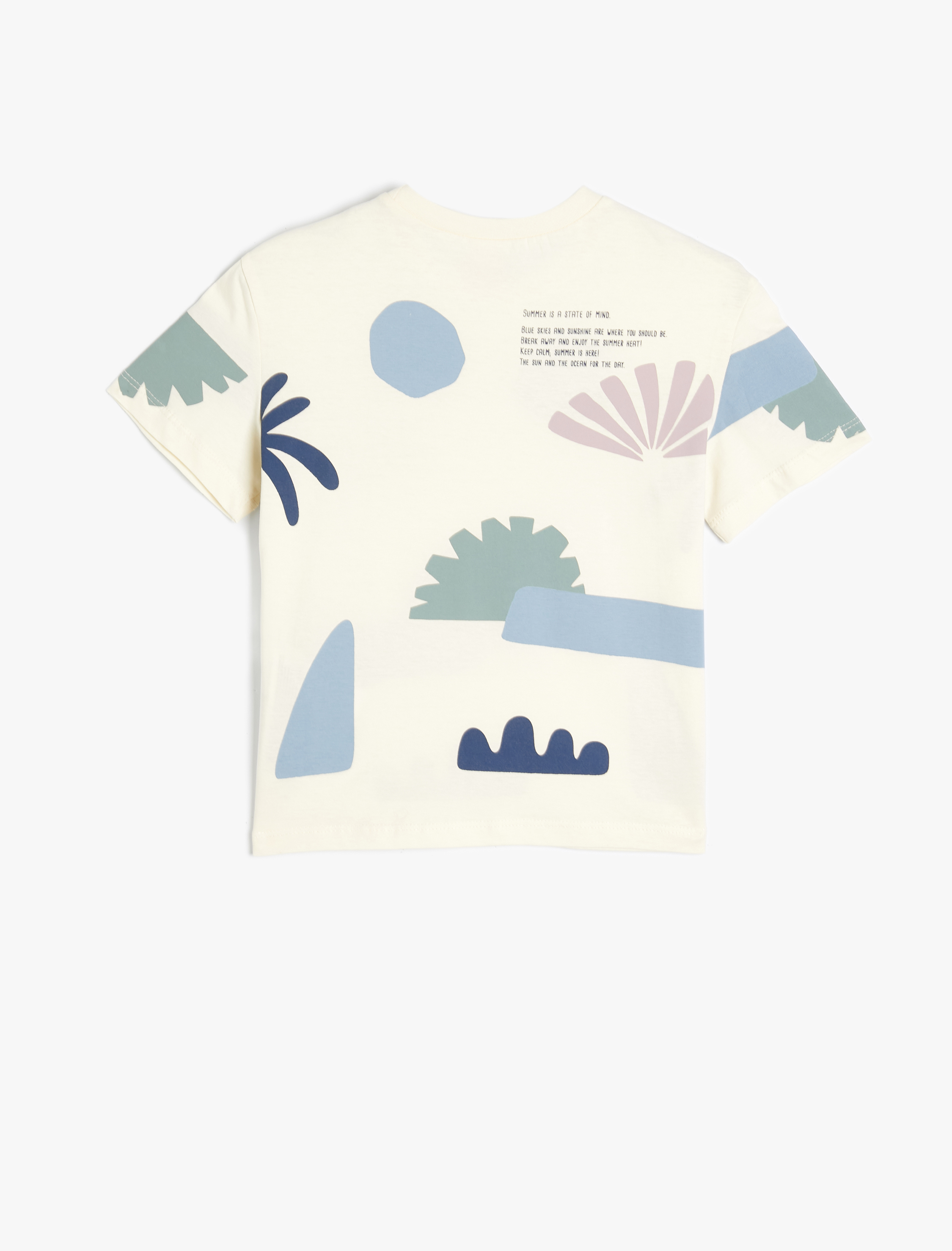 Футболка KOTON 4SMB10436TK0D1 - фото 2