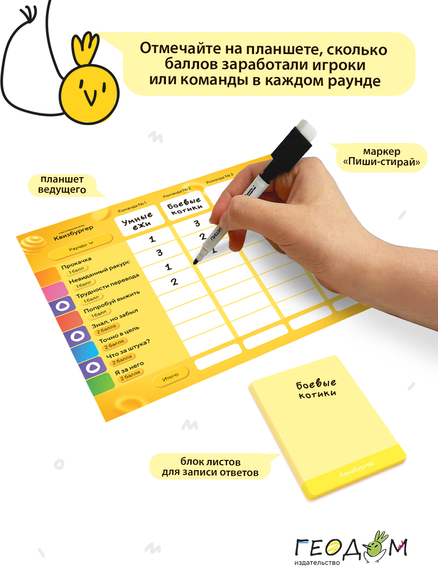 Настольная игра ГЕОДОМ Квиз - фото 7