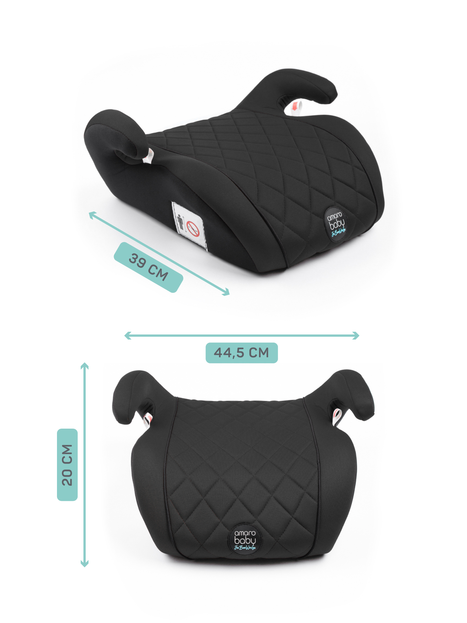 Автокресло Amarobaby Easy way 3 (22-36 кг) черный - фото 2