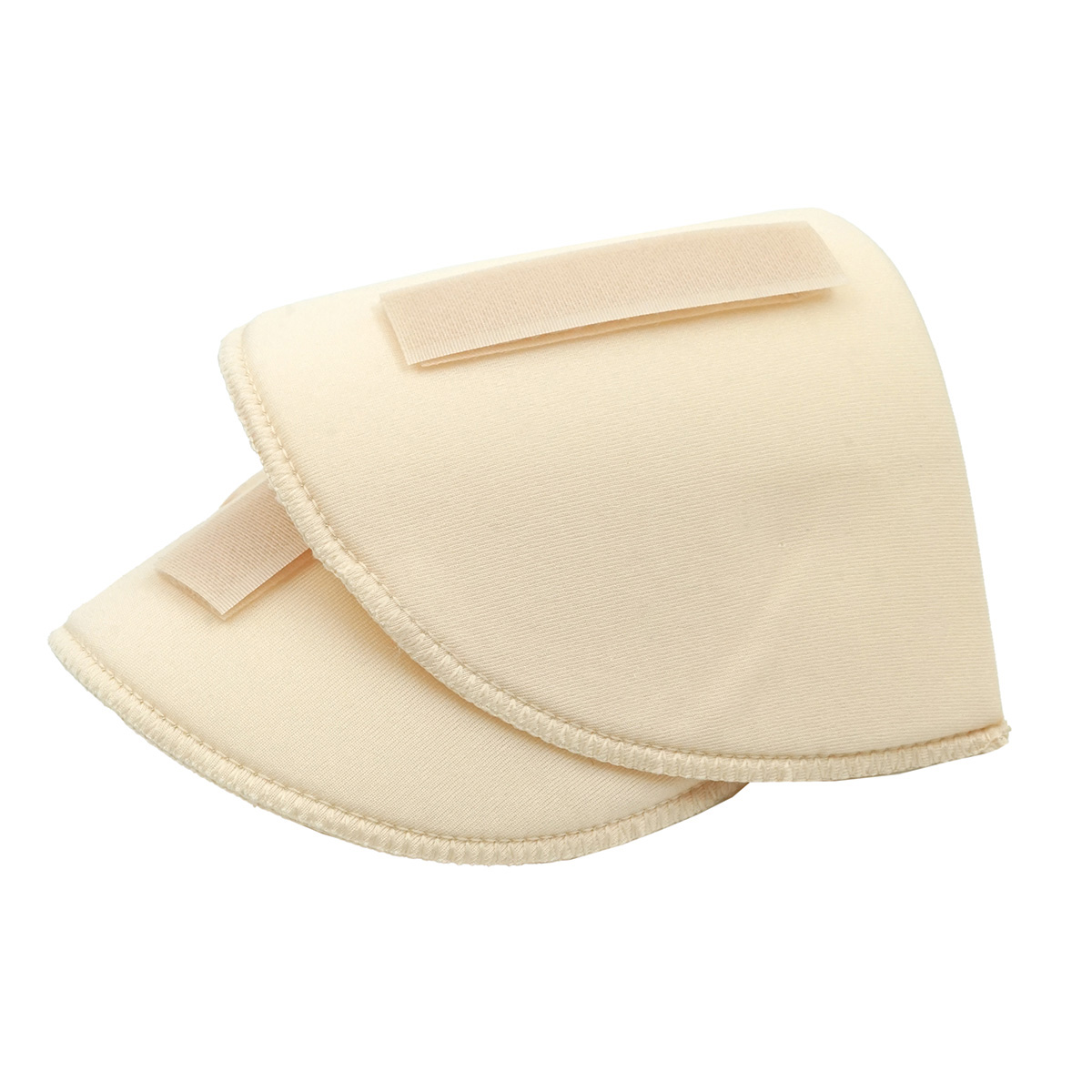 Плечевые накладки Prym полумесяц с липучкой для шитья блузок рубашек M - L 160х115х15мм бежевый 993816 - фото 2