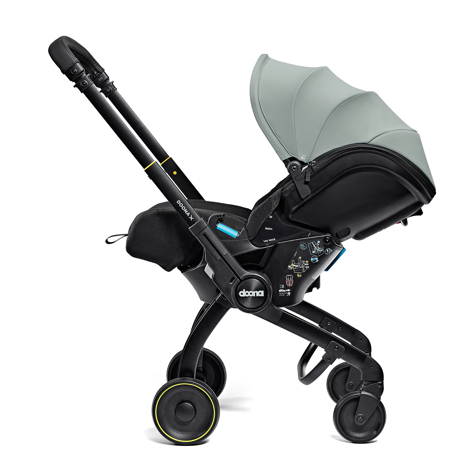 Автокресло Doona X Dusty Sage Isofix 0 (0 -13 кг) - фото 27
