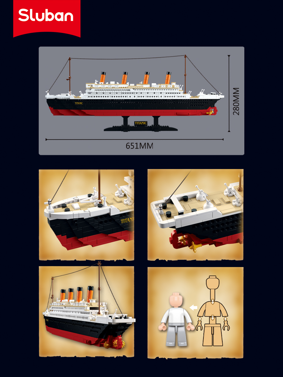 Конструктор SLUBAN 1012 дет. - фото 3