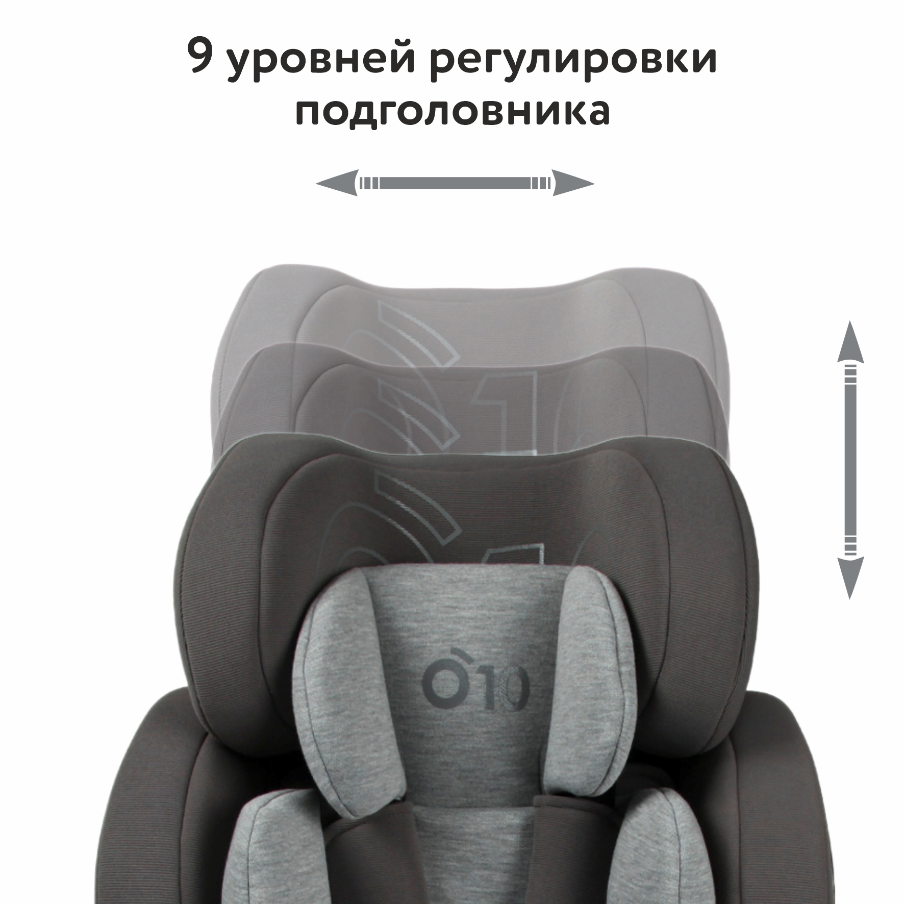 Автокресло nado Coconut ash Isofix 1/2/3 (9-36 кг) - фото 4