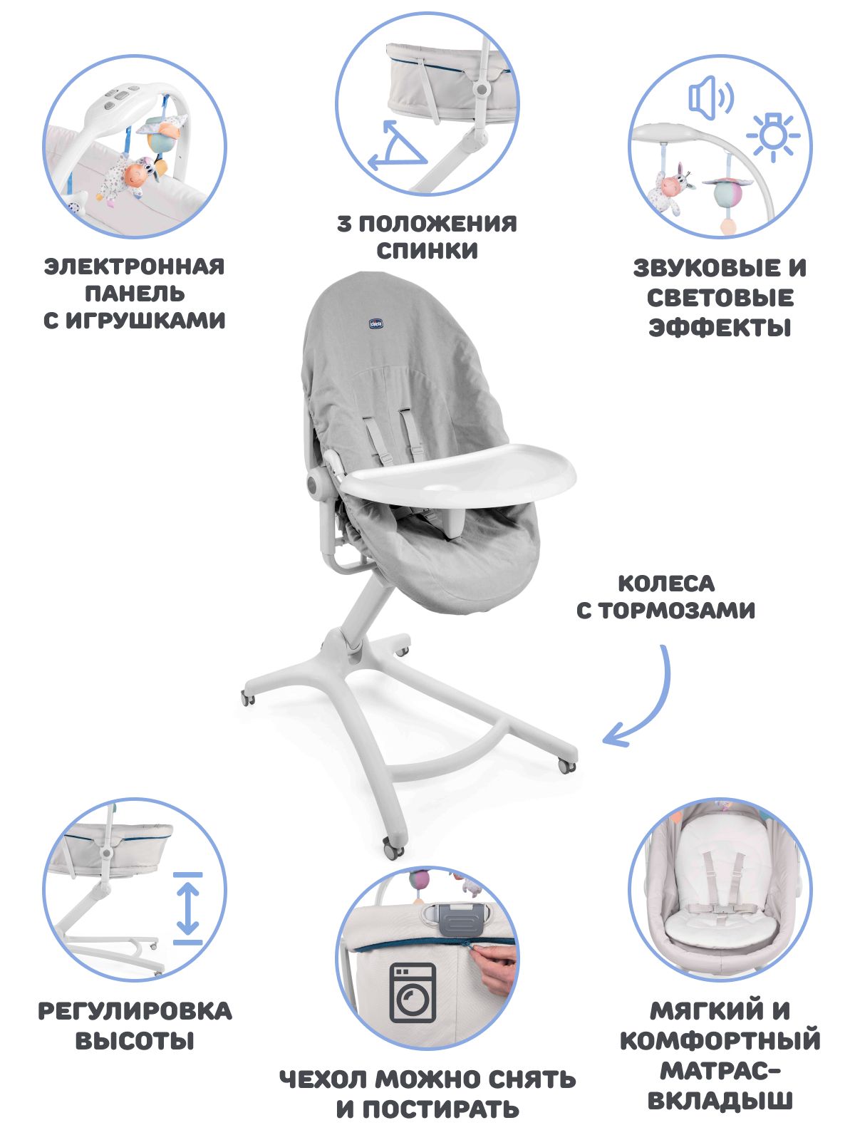 Колыбель Chicco 35х75 - фото 3