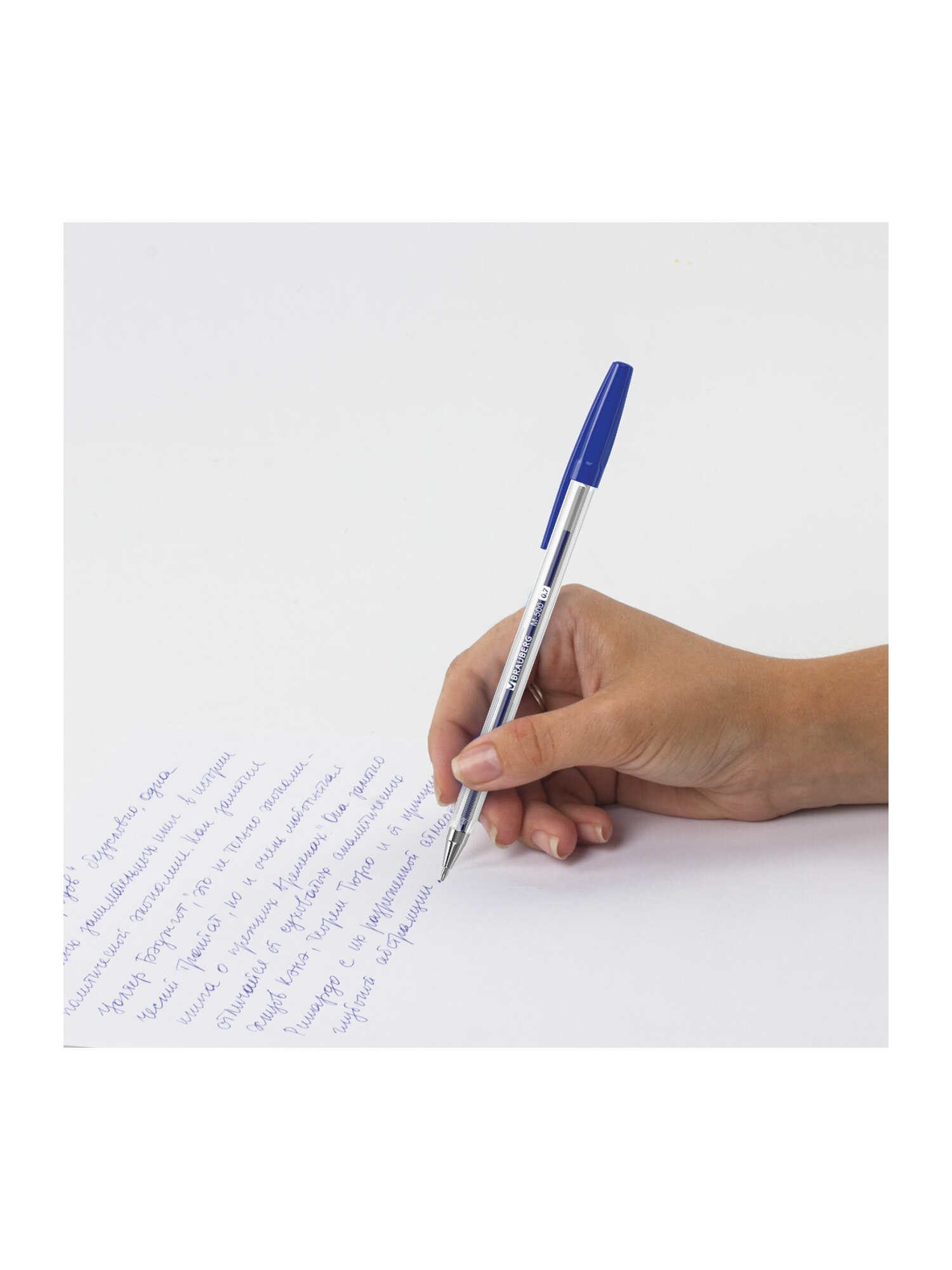 Ручка шариковая Brauberg 10 шт. - фото 12