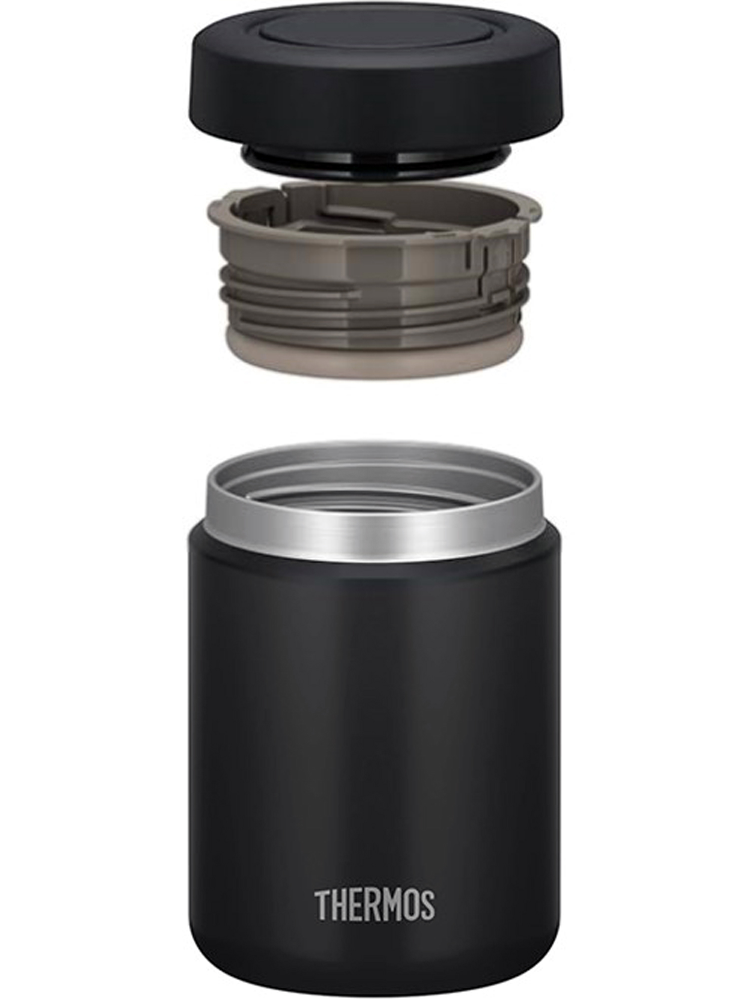 Термос для еды супа 500 мл THERMOS JBR-501 чёрный – нержавеющая сталь герметичный тепло/холод 6/8 часов - фото 7