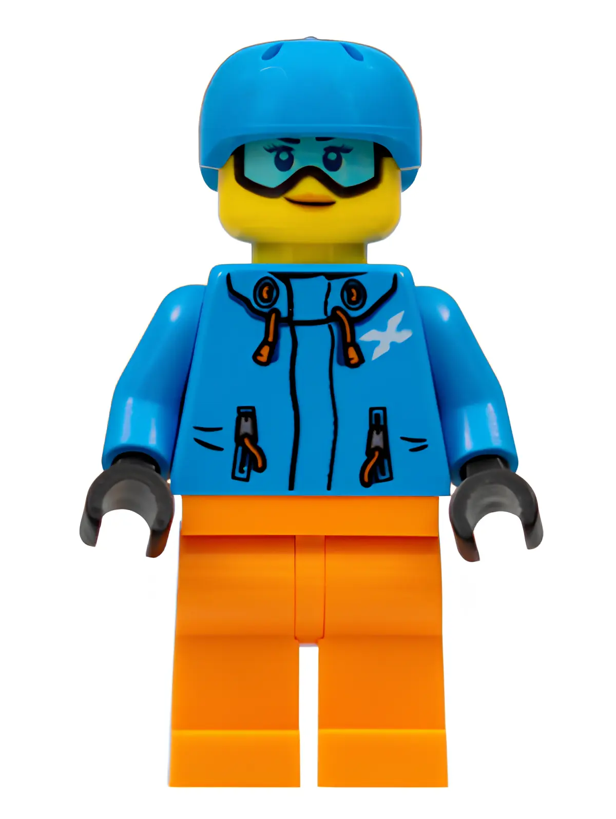 Фигурка LEGO Skier Female Dark - фото 1