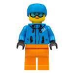 Фигурка LEGO Skier Female Dark