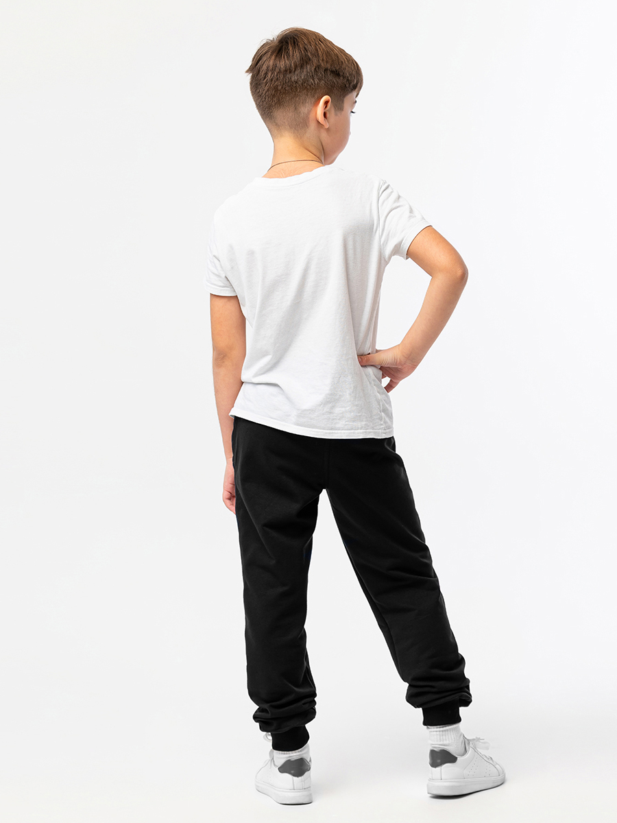 Брюки спортивные RODOS М-238/черный_васильковый - фото 8