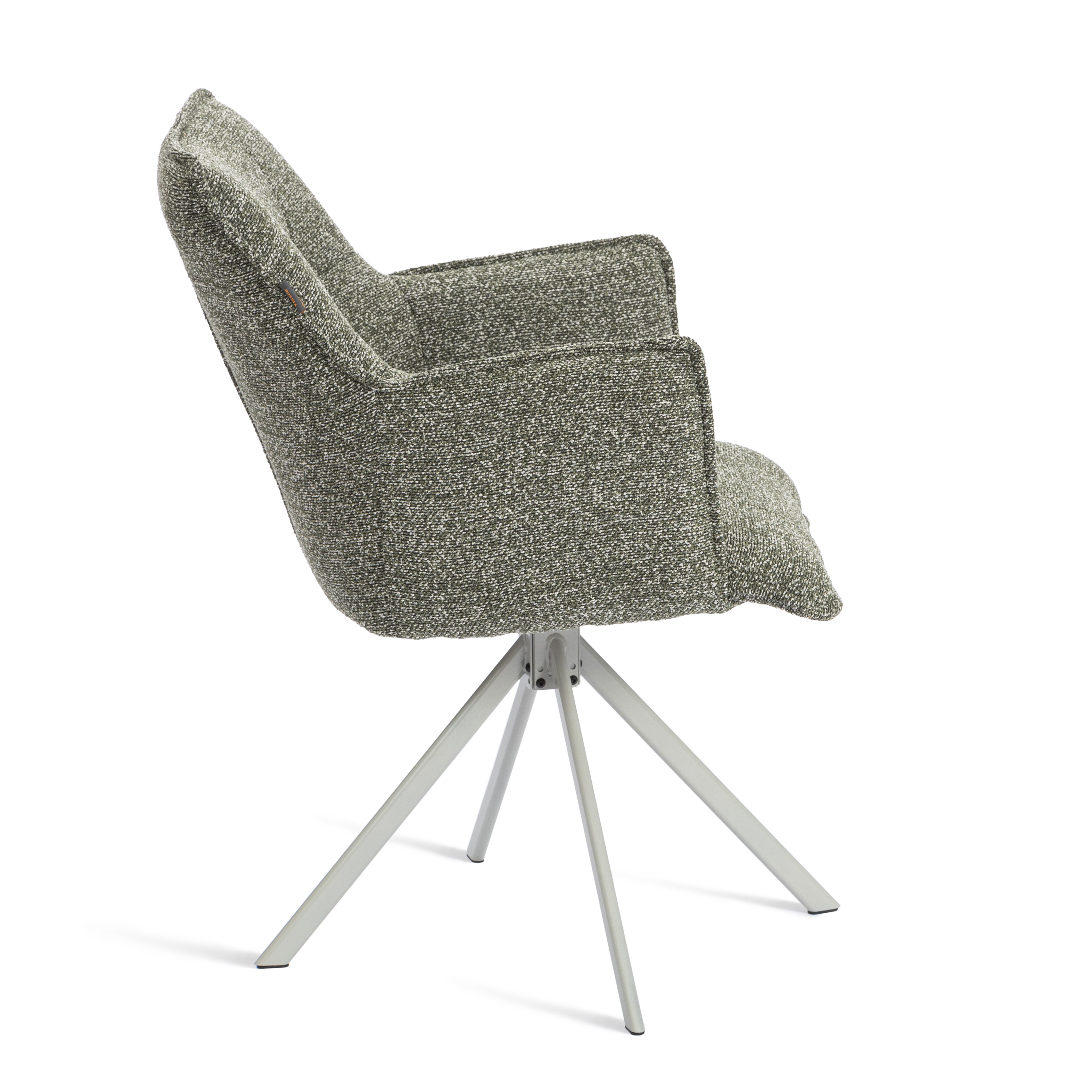 Стул TETCHAIR Луц опора 360 букле оливковый - фото 4