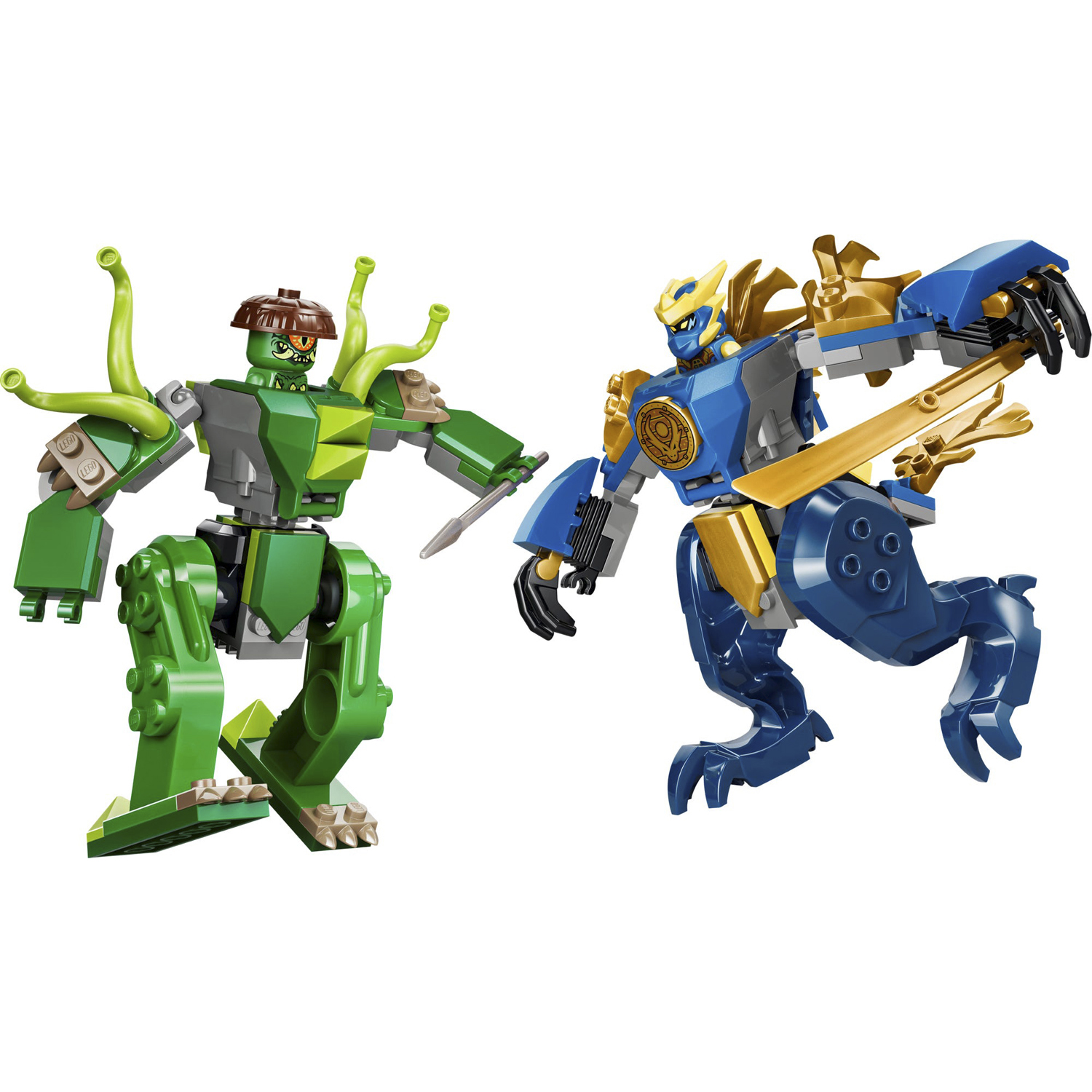 Конструктор LEGO NINJAGO Битва робота-дракона Джея 107 дет. - фото 2