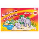 Пластилин ГАММА 18 цв.