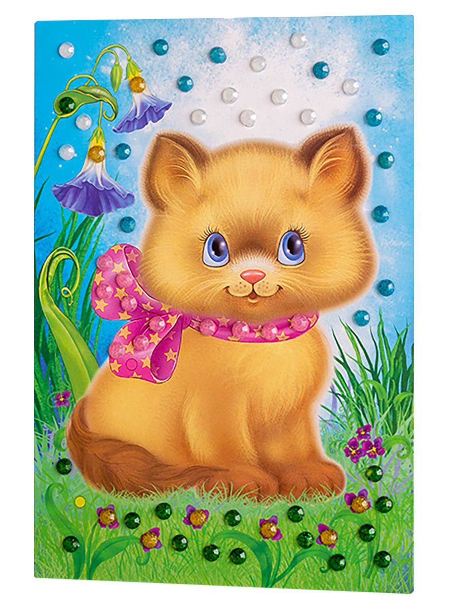 Набор для творчества Дрофа-Медиа аппликация Котенок - фото 2