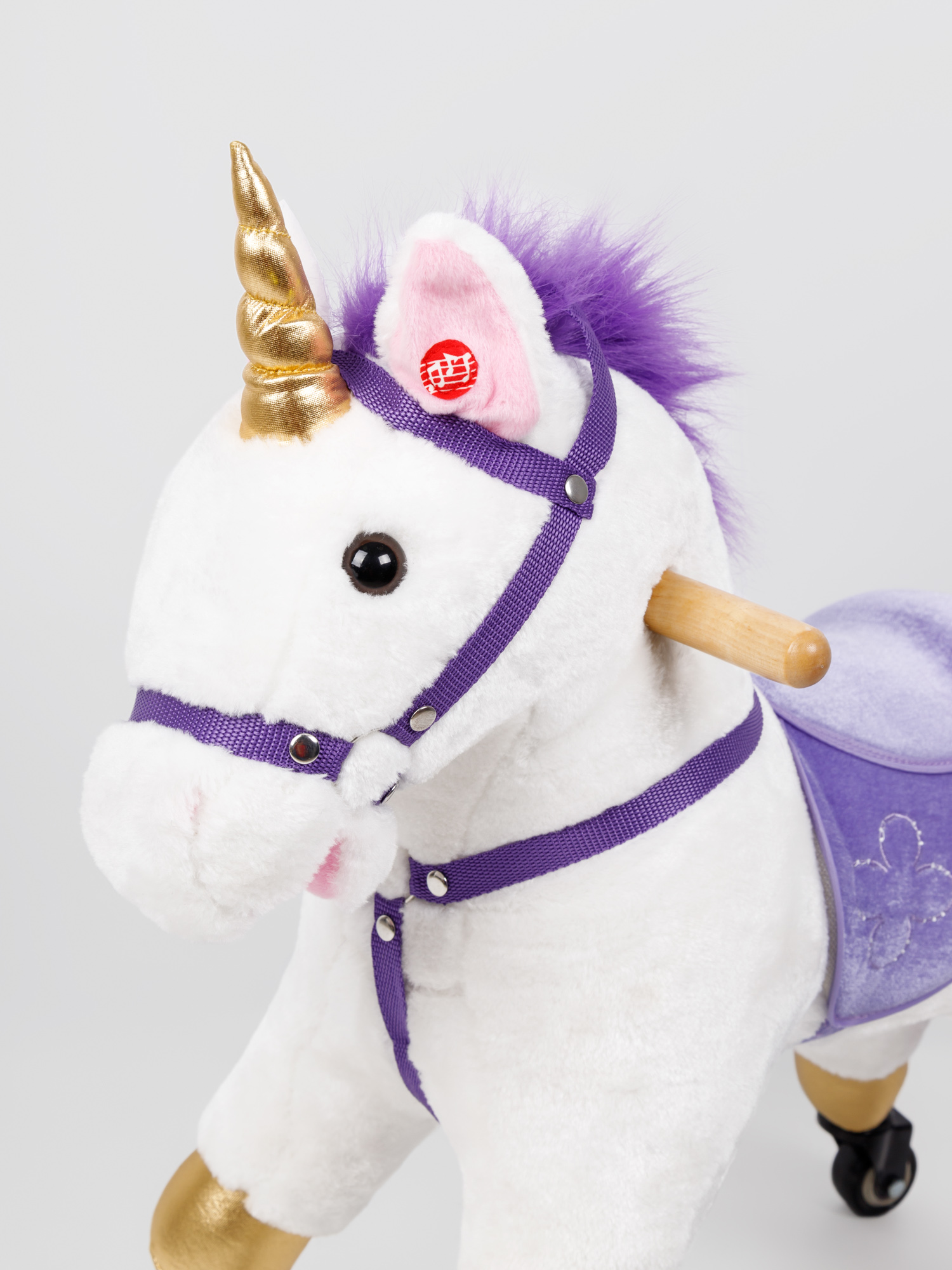 Каталка Amarobaby Funny Horse фиолетовый в ассортименте - фото 14