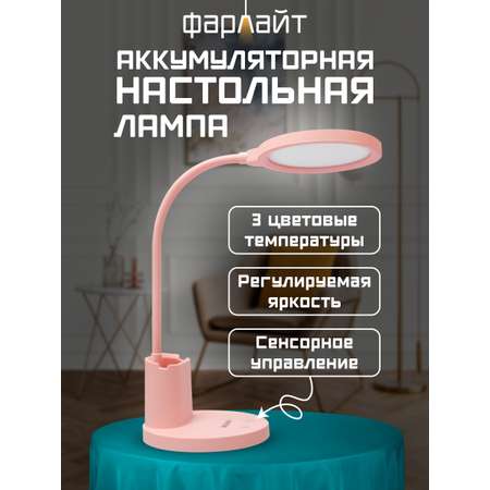Светильник настольный Фарлайт с органайзером