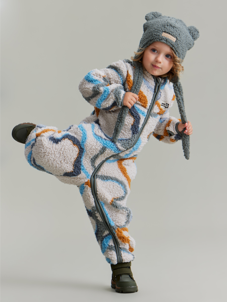 Комбинезон Happy Baby 89058_grey(wave) - фото 9