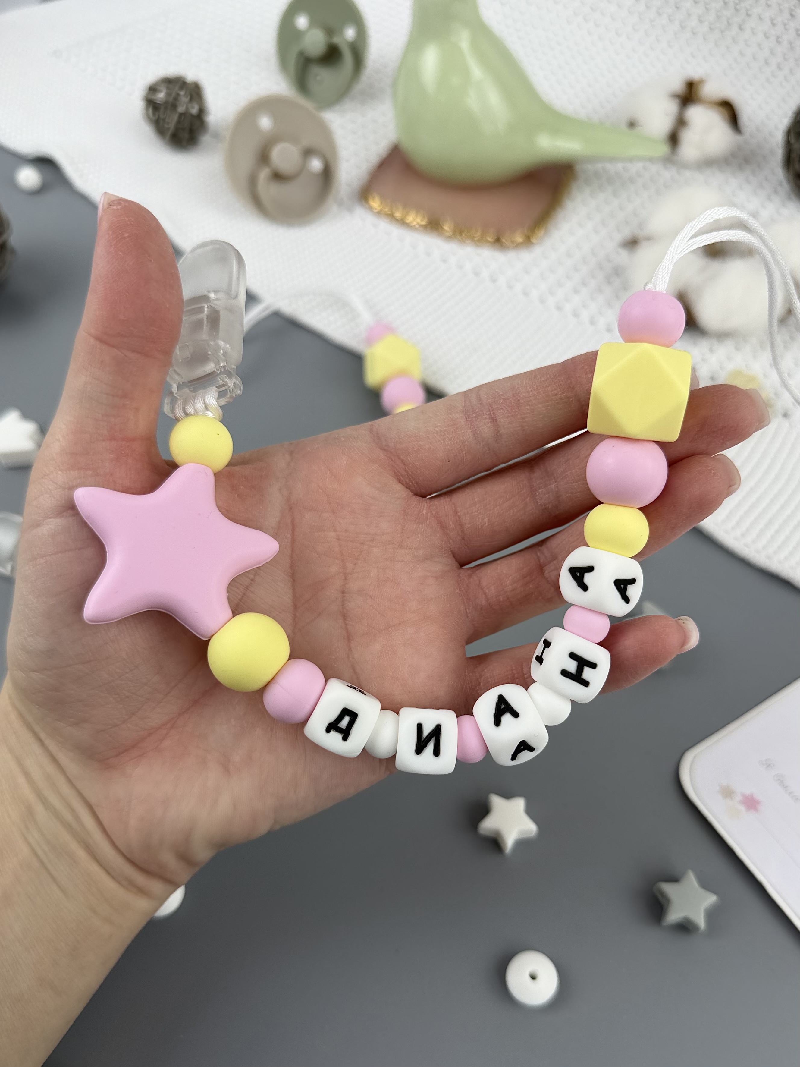 Клипса для пустышки BABY WOODS - фото 4