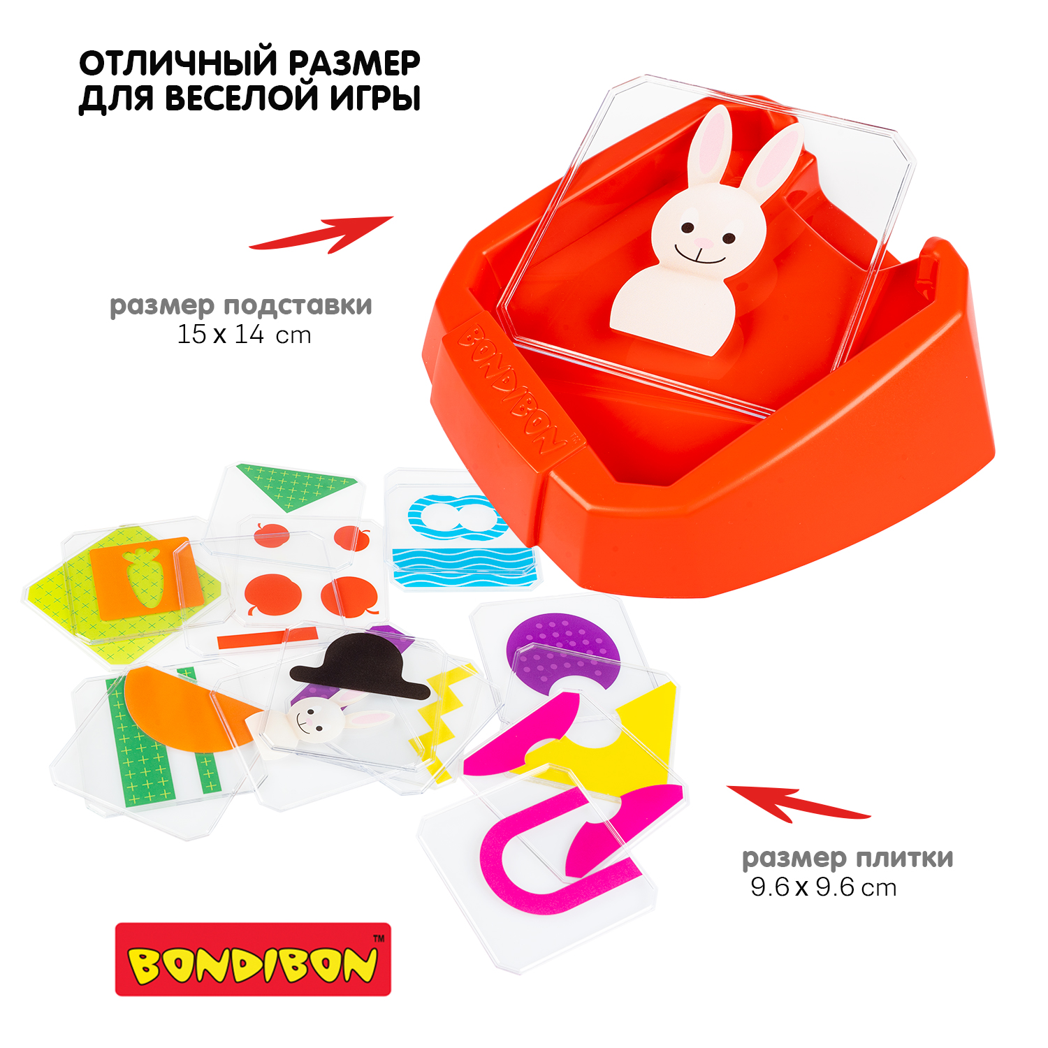 Настольная игра Bondibon ЗАСТЕНЧИВЫЙ КРОЛИК СО ШЛЯПОЙ - фото 8