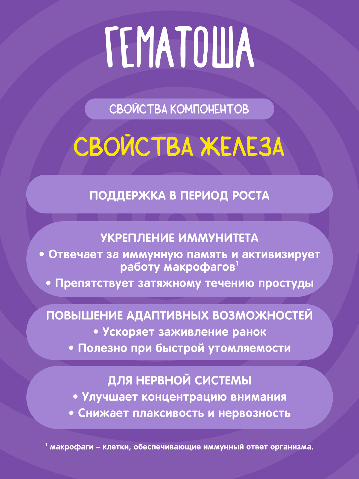 Железо для детей Гематоша гематоген - фото 13