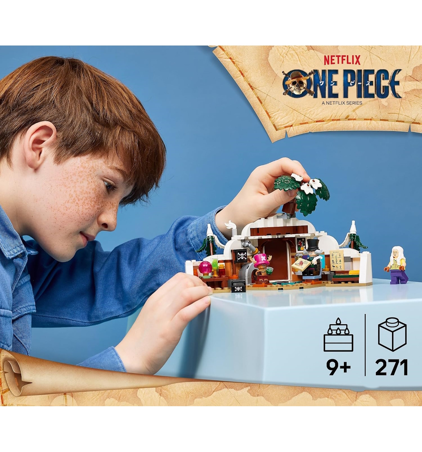 Конструктор LEGO One Piece Убежище доктор Хирилука 271 дет. - фото 4