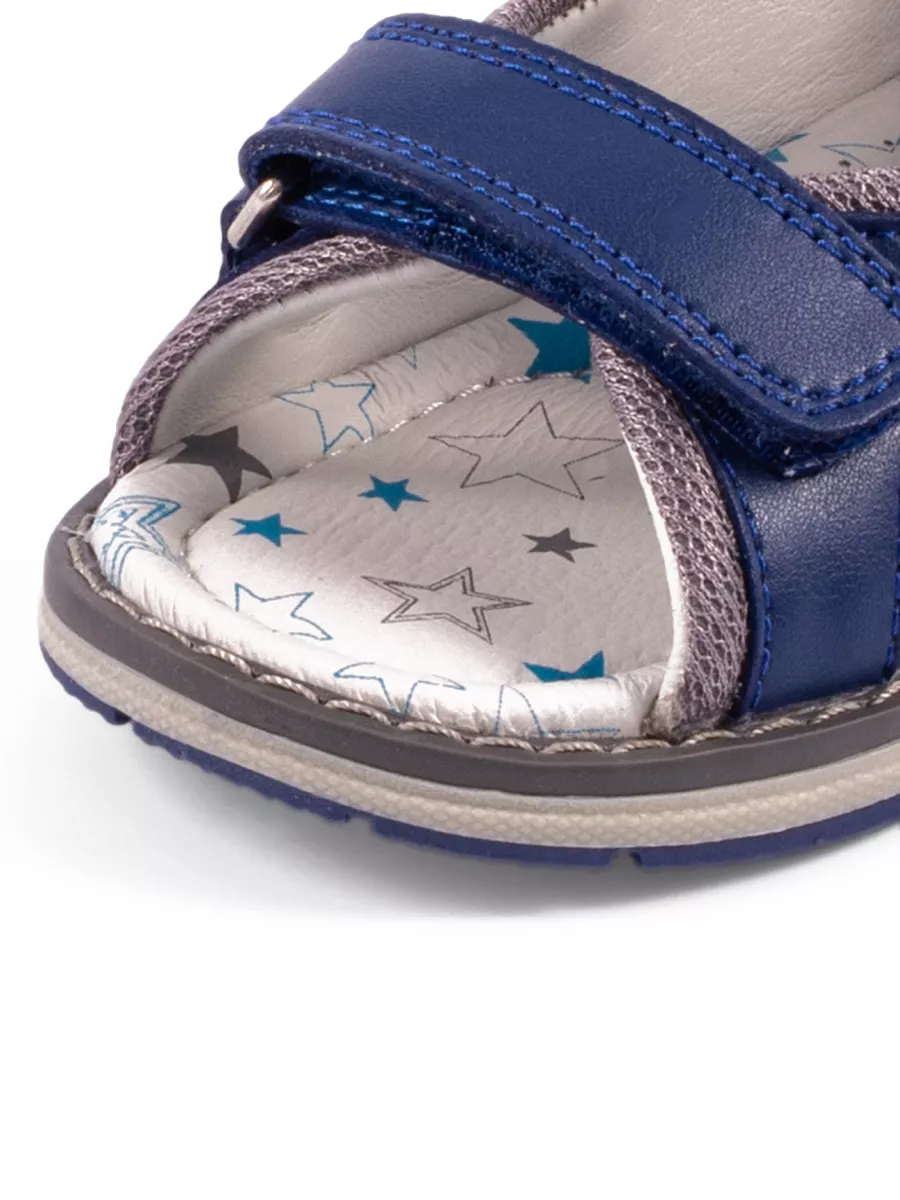 Сандалии ORTMANN kids 7.52.2_ALBENGA_синий/серый - фото 5