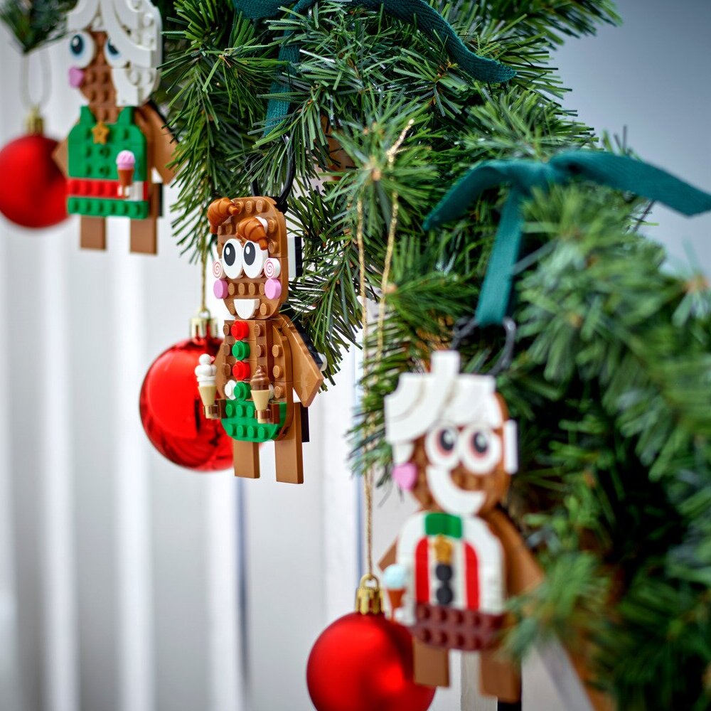 Конструктор LEGO Seasonal Пряничные украшения 40642 120 дет. - фото 5