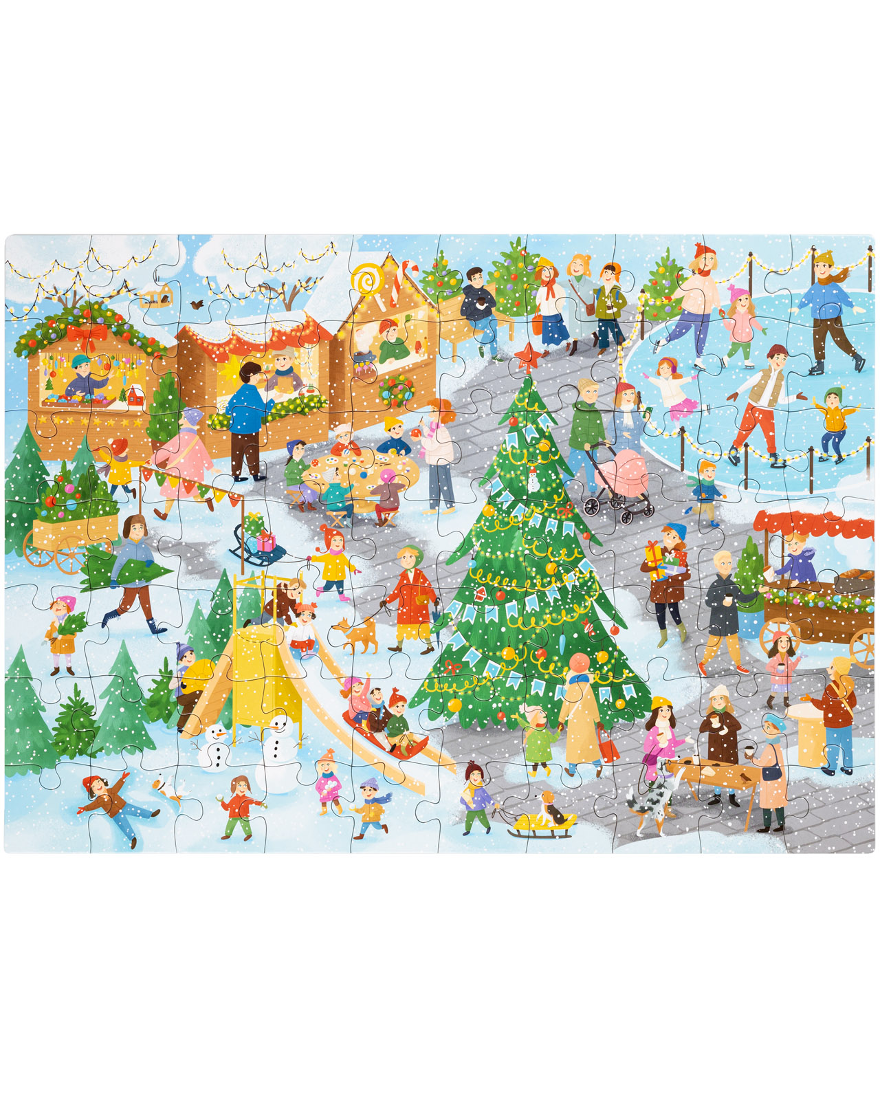 Пазл Харди Гарди Новогодняя ярмарка классический - фото 8