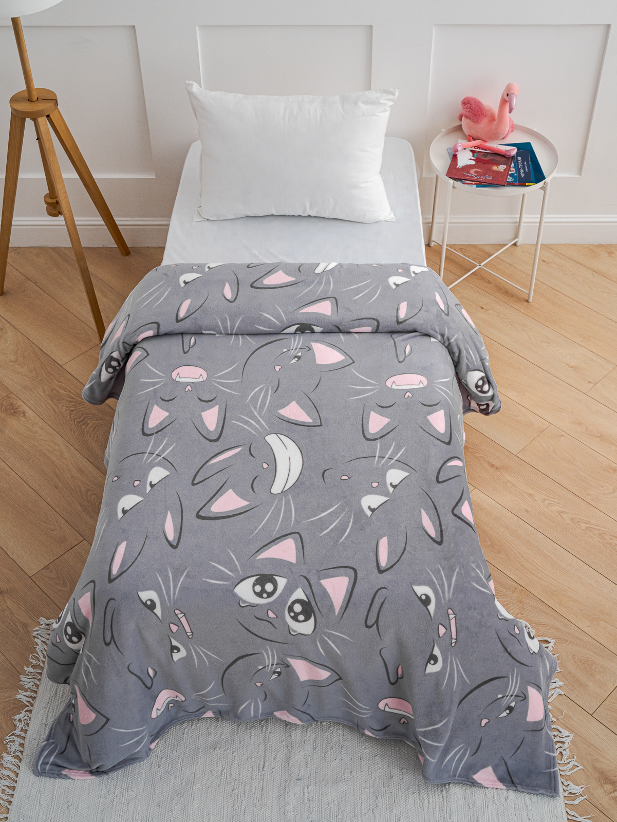 Плед PAVLine Аэро Софт Коты гримасы 150 x 200 см - фото 2