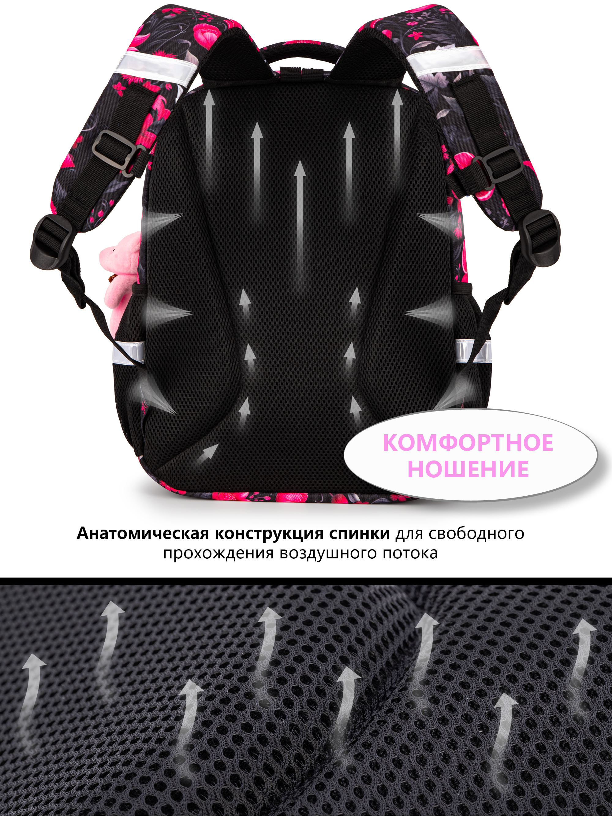 Рюкзак School Standard первокласснику набор 4 в 1 - фото 11