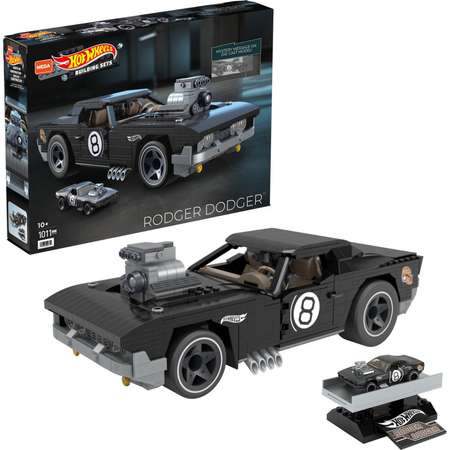 Конструктор Mega Construx Hot Wheels Роджер Доджер блочный