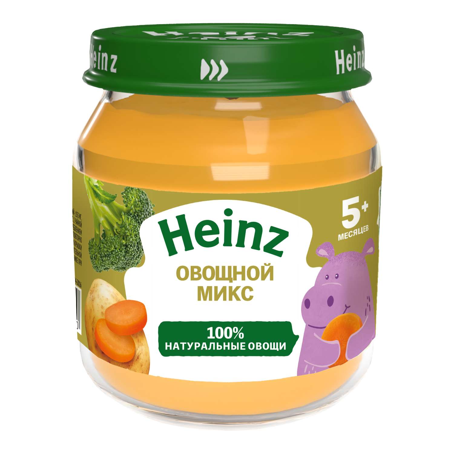 Пюре Heinz овощной микс 120г с 5месяцев - фото 10