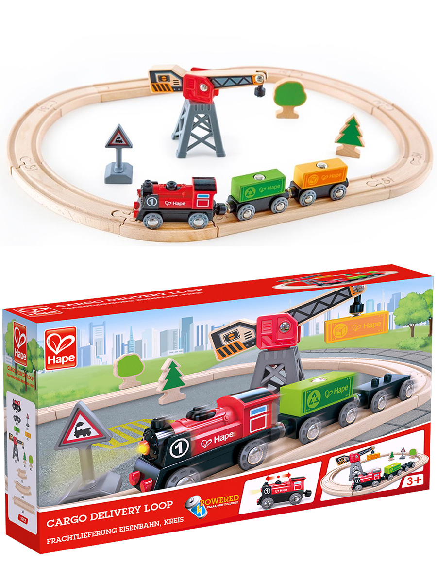 Развивающая железная дорога Hape E3731_HP - фото 14