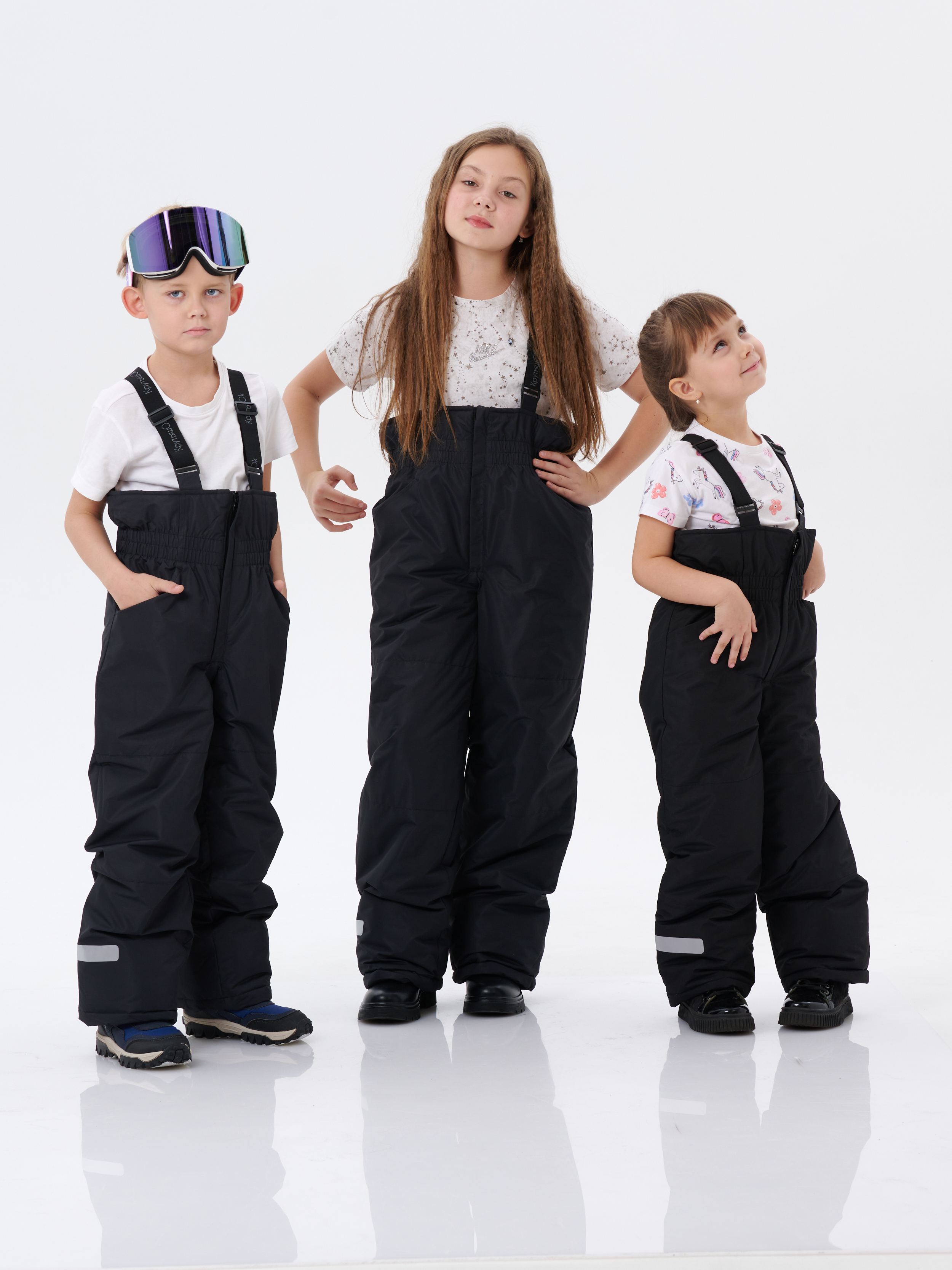 Брюки утепленные КрутышОк Т-067 черные - фото 7