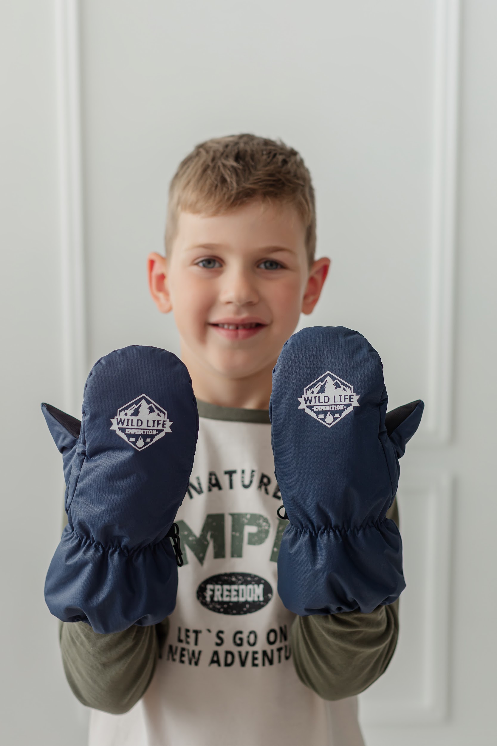 Варежки ARCTICMAGIC Р-308синий - фото 3