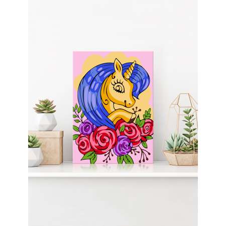 Картина по номерам Hobby Paint Единорожка в ассортименте