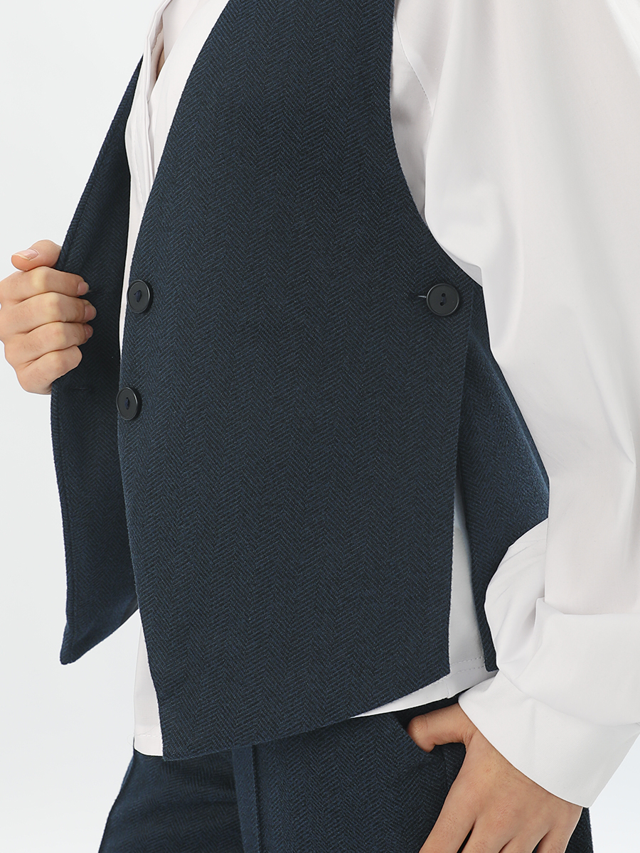 Жилет Соль и Перец SP2513/синий - фото 13