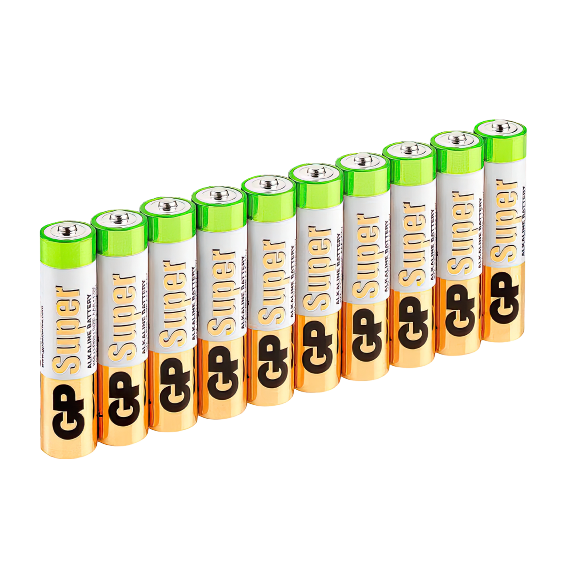 Набор батареек GP типоразмера ААА (мизинцы) 10 штук в упаковке - фото 2