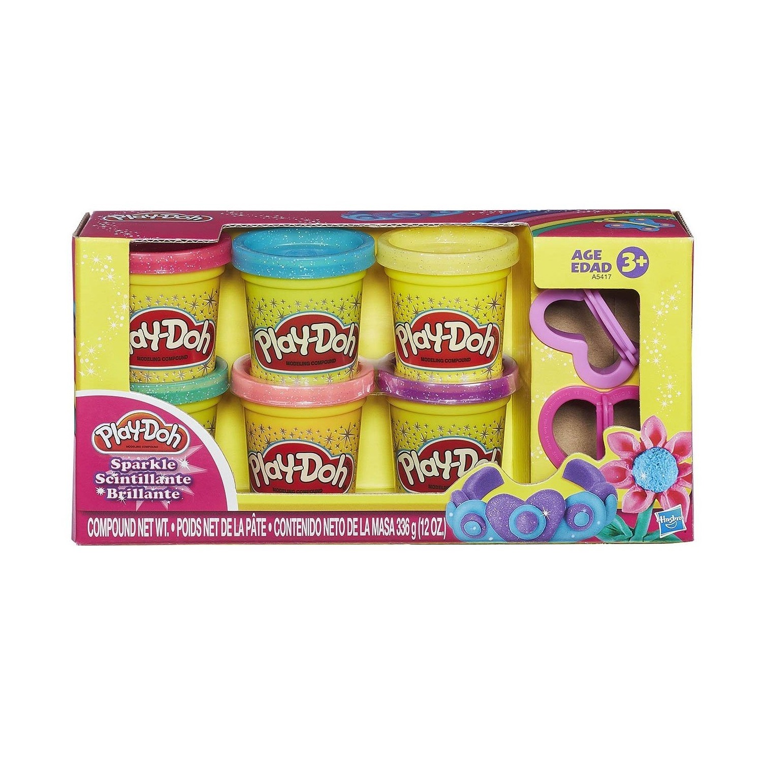 Пластилин Play-Doh Блестящая коллекция - фото 1