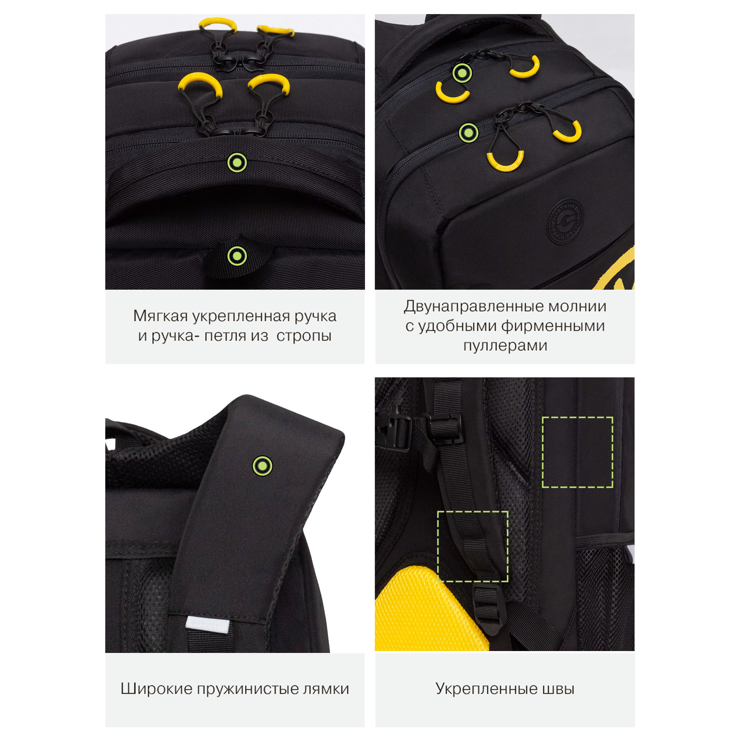 Рюкзак Grizzly для мальчика - фото 11