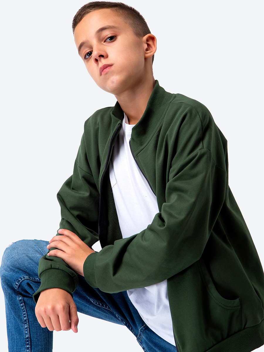 Толстовка HappyFox HF00159т.хаки - фото 9