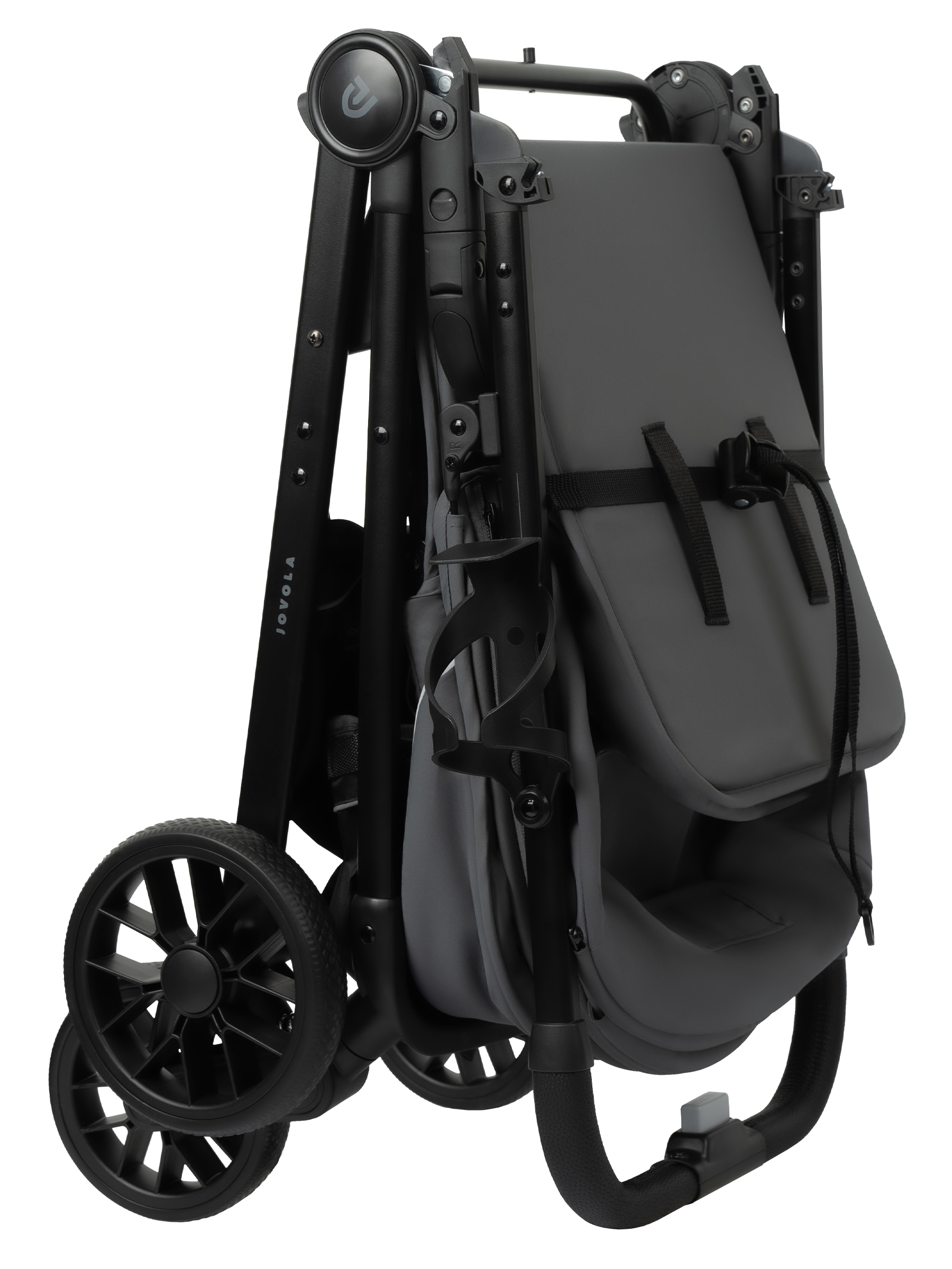 Коляска прогулочная JOVOLA Skill серый - фото 21