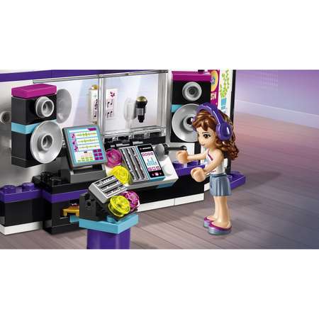 Конструктор LEGO Friends Поп звезда: студия звукозаписи блочный