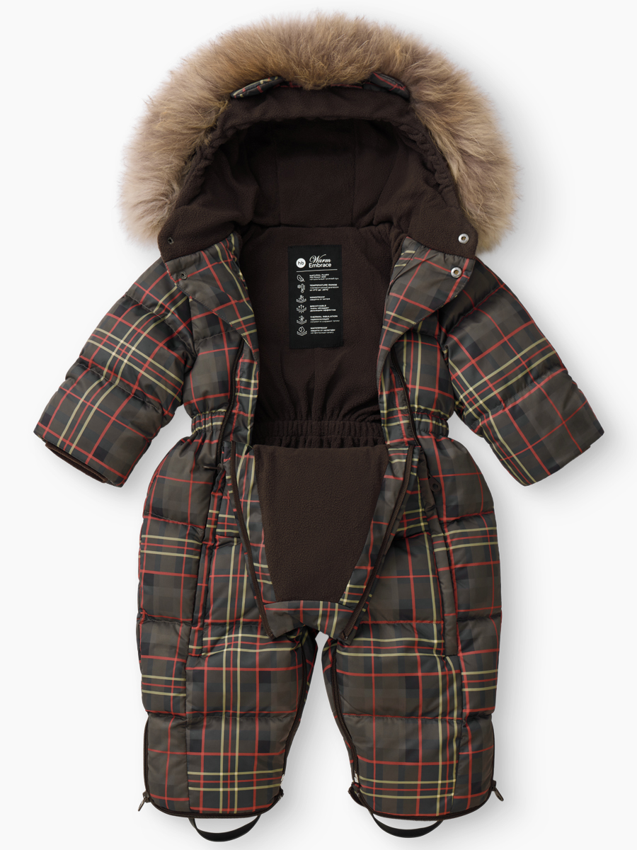 Комбинезон-трансформер Happy Baby 89144-0_dark chocolate (checkered) - фото 13
