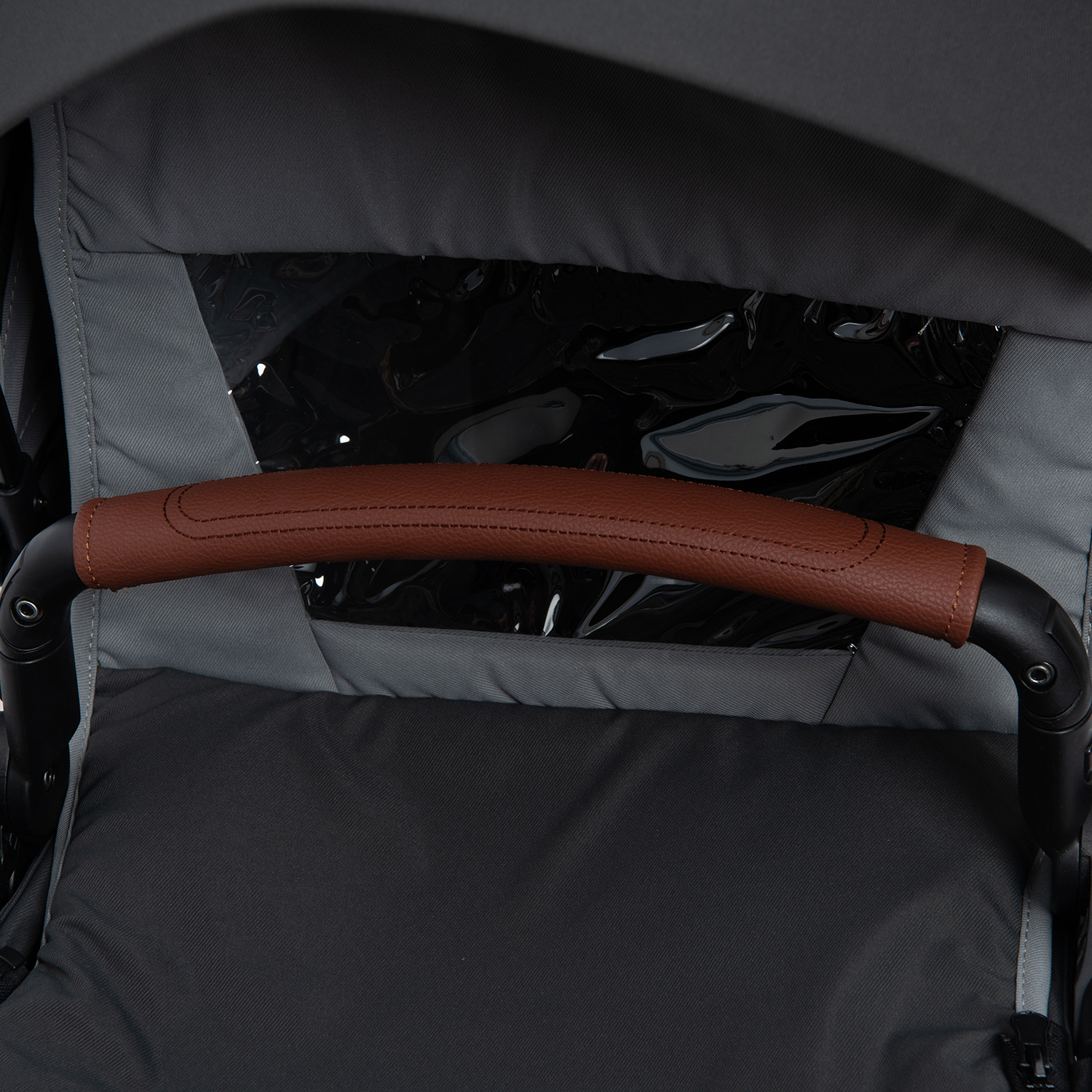 Коляска 2в1 BabyGo Sandy серый - фото 10