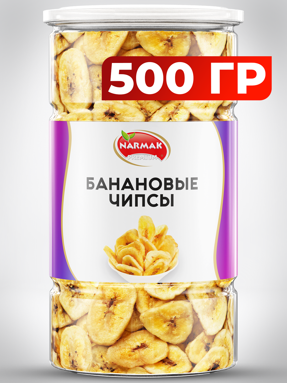 Сухофрукты Narmak банановые чипсы - фото 1